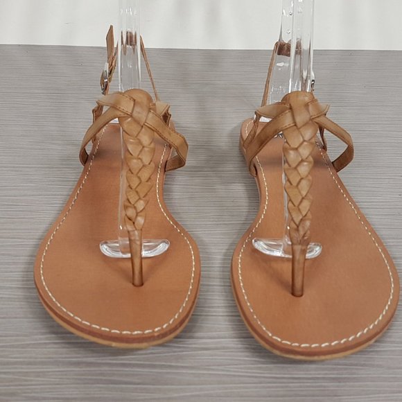 BP. 'Surf' Flat Sandal Camel Womens Size 7 M - Picture 2 of 9